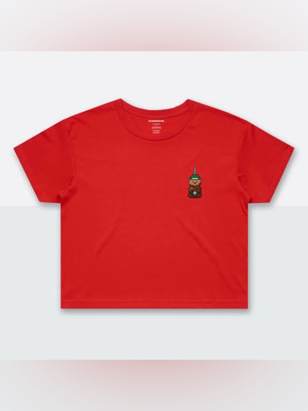 Starbucks Bearista Crop Top, NWT! 🐻